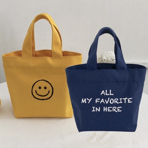 輕巧帆布便當提袋