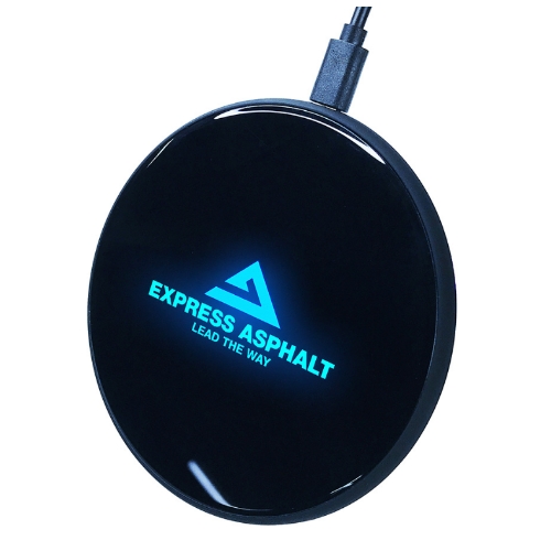 鋼化玻璃膜發光手機無線充電盤