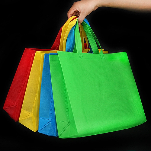 不織布材質(立體-電壓)手提袋