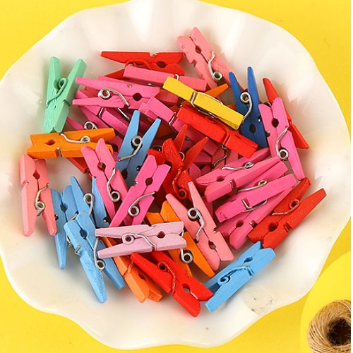 木質彩色便簽夾