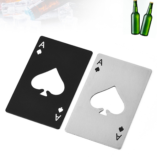 黑桃A撲克牌造型開瓶器