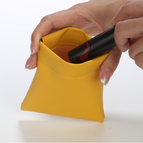 自動彈片皮革零錢包