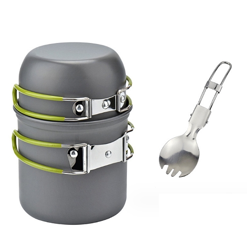 單兵野外露營專用便攜鍋具