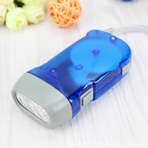 手壓式發電戶外應急手電筒