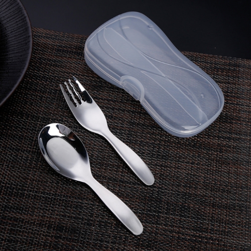 不銹鋼兒童專用叉勺套裝組