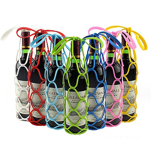 硅膠材質網狀飲料藍