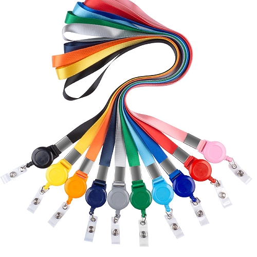 整合式易拉扣識別證頸繩