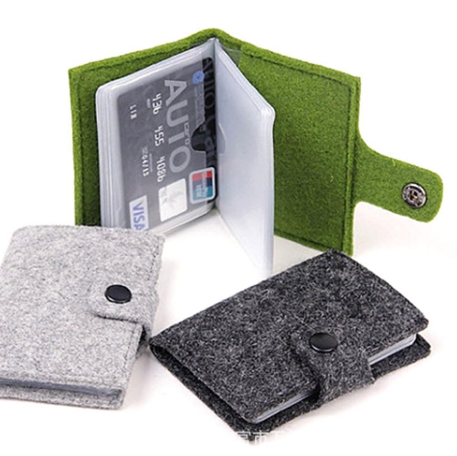 毛氈布材質卡片收納包