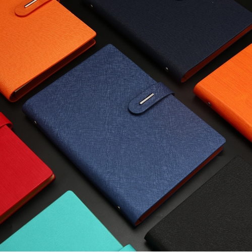 A5商務金屬搭扣筆記本