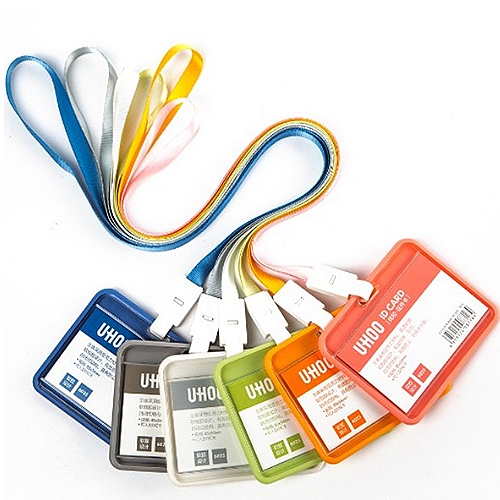 軟膠式材質-橫-識別證卡套