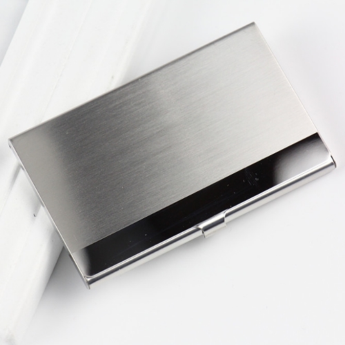 金屬(邊面拋光)名片盒