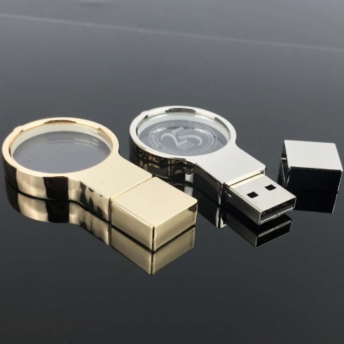 圓形水晶發光造型隨身碟