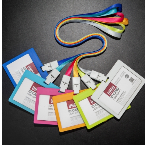 PP塑膠橫式識別證卡套