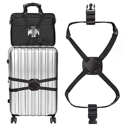 行李箱專用卡扣式伸縮綁帶