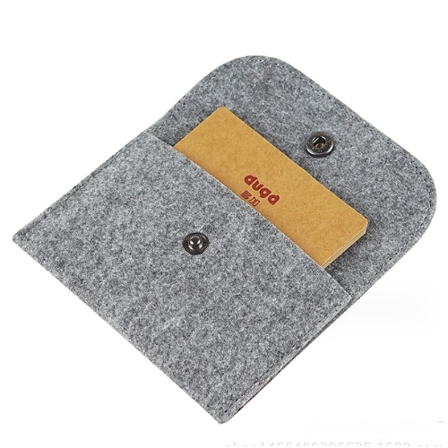 毛氈布材質名片包