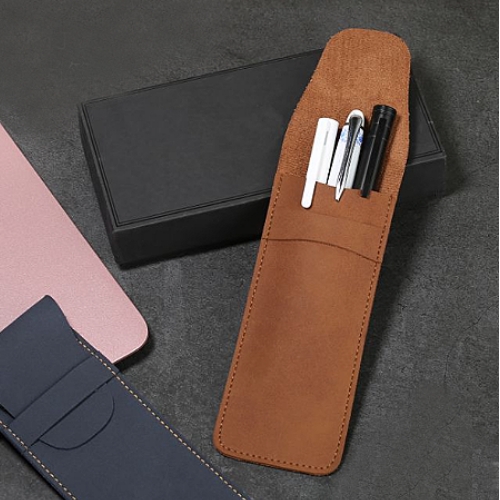 商務PU皮革復古筆袋