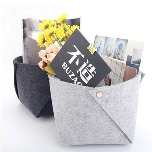 毛氈布摺疊收納桶