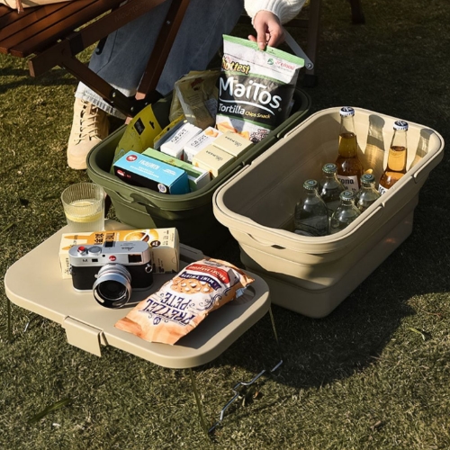 戶外野餐手提(收納桌)箱