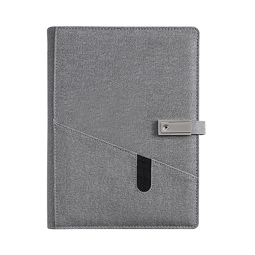 口袋型活頁充電筆記本