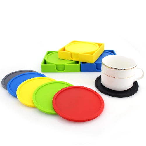 珪膠材質防燙杯墊套裝