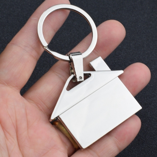 房屋造型金屬鑰匙圈