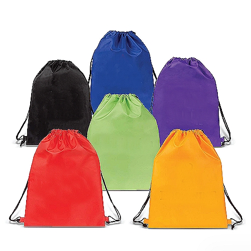 尼龍材質束口後背包