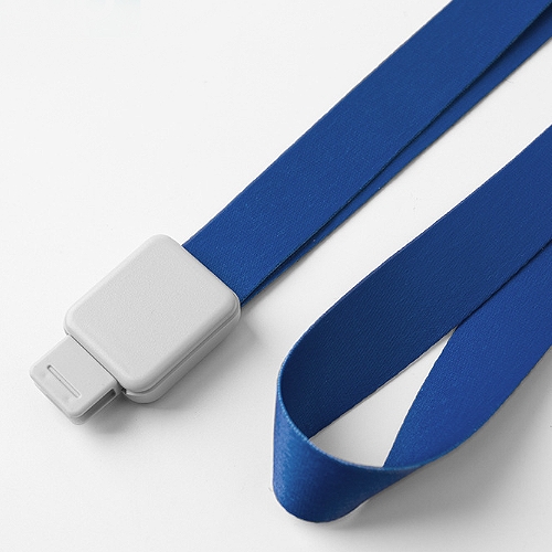 整合式-方形-易拉扣識別證頸繩