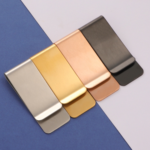 不銹鋼電鍍烤漆鈔票夾