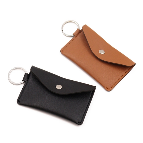 鑰匙圈式PU銀行卡收納包