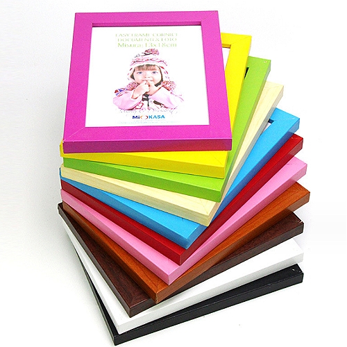 木質彩色相框