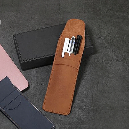 雅典PU皮革筆袋