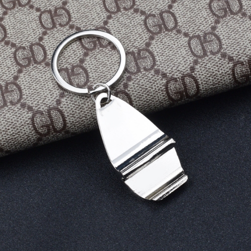 扇形金屬亮面開瓶器鑰匙圈