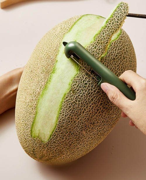 可換刀片不銹鋼水果削皮器