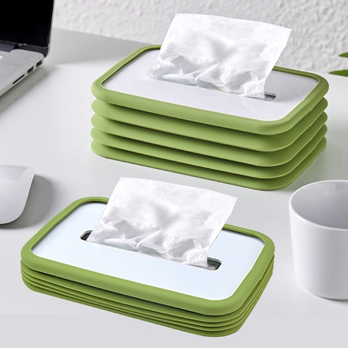 升降彈性面紙盒