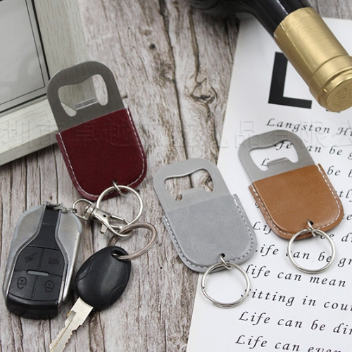 皮革包覆金屬開瓶器