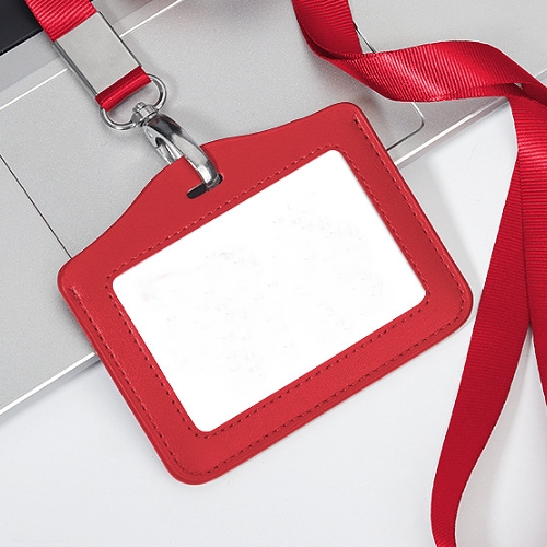 商務型-橫式PU皮革卡套