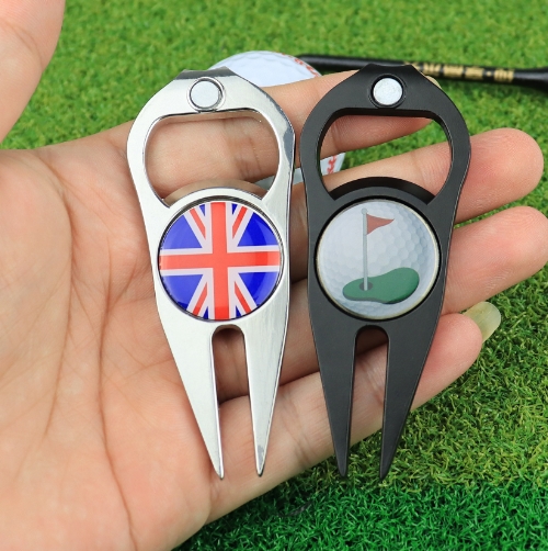 二合一高爾球叉開瓶器