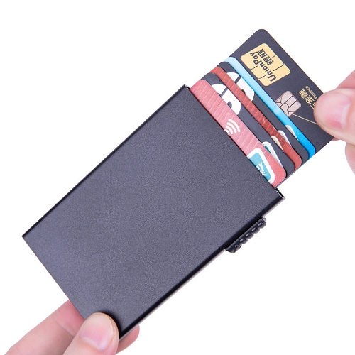 手推式金屬卡片收納夾