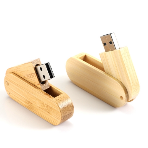 木質旋轉隨身碟