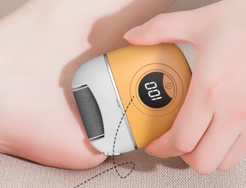 馬卡龍色系電動磨腳皮器