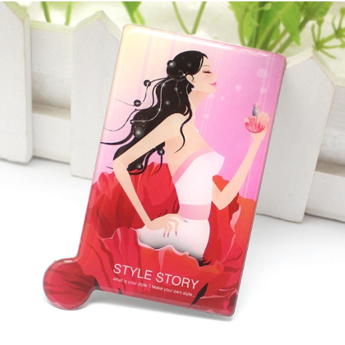 彩色(滴膠)不銹鋼手拿鏡