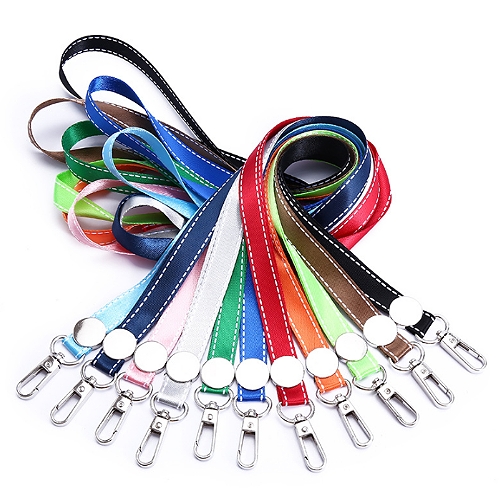 雙車縫跳線識別證頸繩