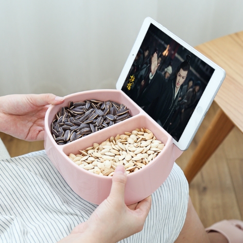 懶人追劇專用收納盒手機架