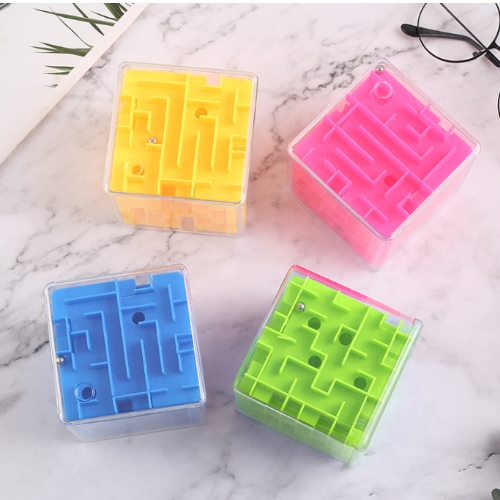 透明3D走珠立體魔方益智玩具