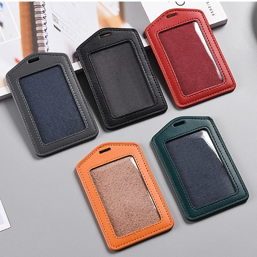 商務型-直式PU皮革卡套