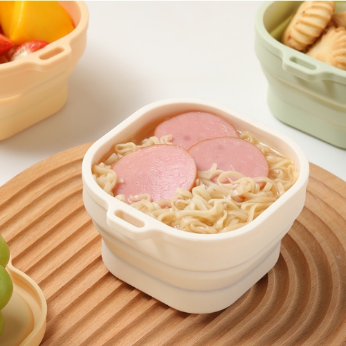 登山扣式珪膠伸縮泡麵碗