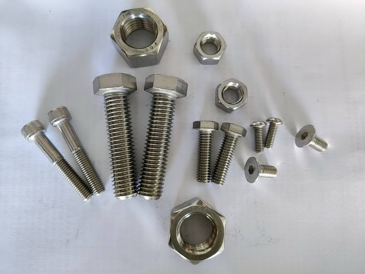 雲林嘉義台南螺絲-各尺寸型式白鐵螺絲螺帽