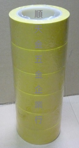 PVC膠帶PE管黃色(可用於無塵室)