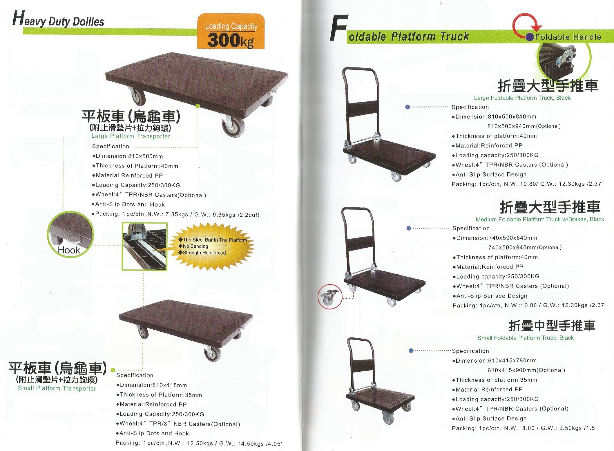 大型折疊推車-1