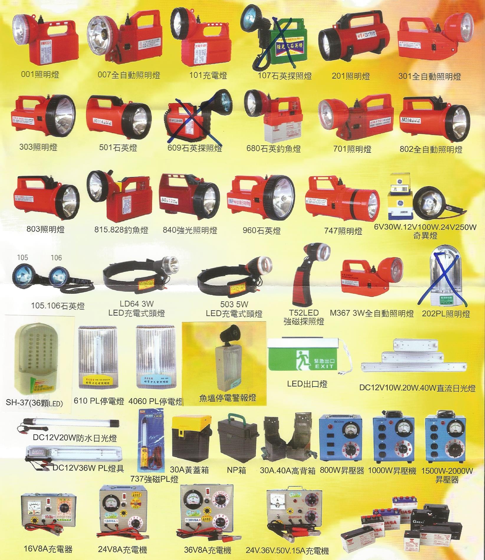 各式燈具綜合目錄-2